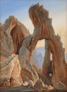 Arco Naturale, Capri by Thomas Fearnley