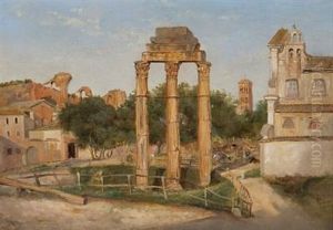 Forum Romanum by Thomas Fearnley