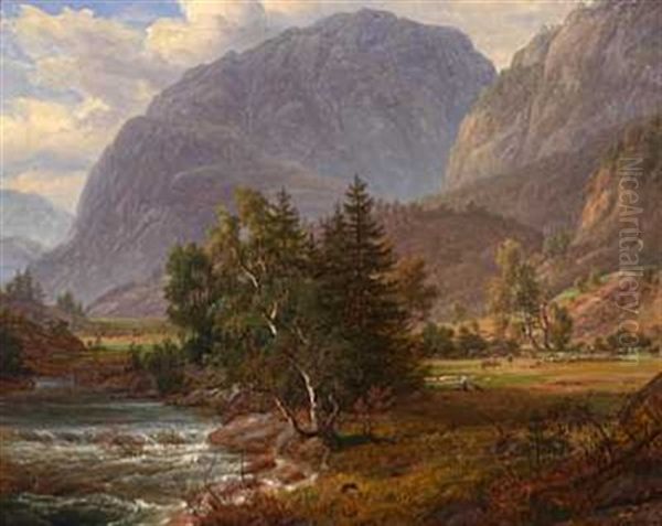 Fortundalen (after J. C. Dahls) - view 1