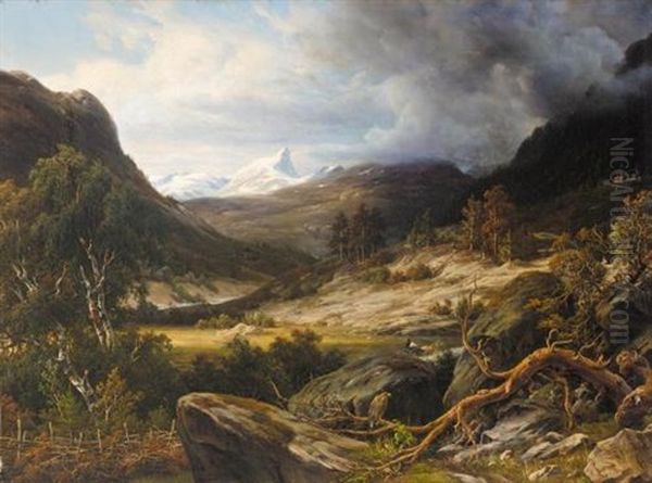 Ryttere I Landskap - view 1