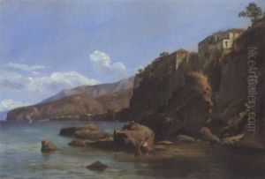 Fisker Ved Sorrento by Thomas Fearnley
