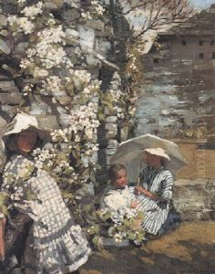 The White Parasol by Hilda Fearon