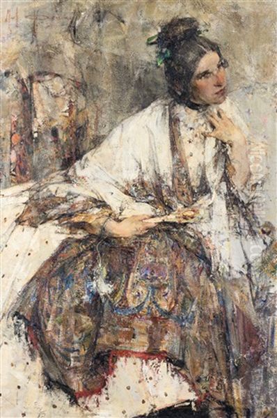 Portrait Of Nadezhda Sapozhnikova - view 1