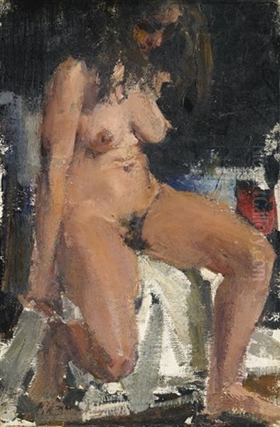 Seated Nude - view 1