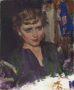 Portrait Of Marucia, A Russian Singer