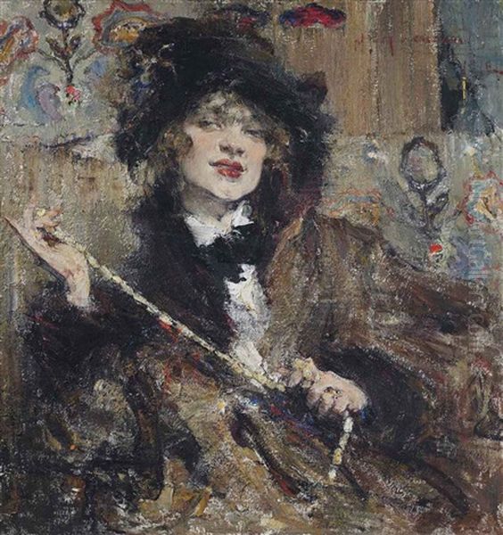 Portrait Of Mademoiselle Podbelskaya - view 1