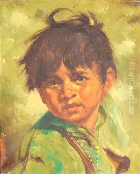 Portrait Of An Indian Youth - view 1