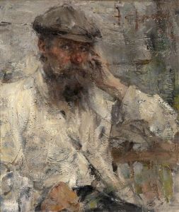 Portrait Of My Father by Nicolai Ivanovich Fechin