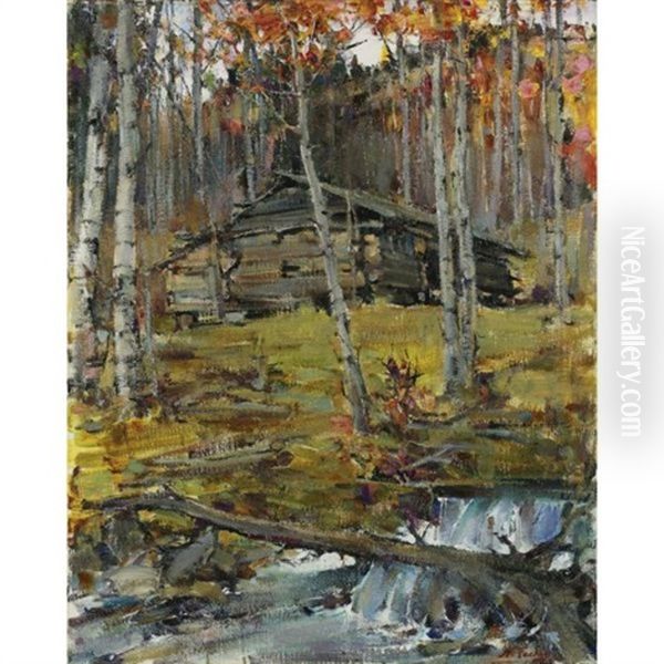 Autumn Trees, Twining - view 1