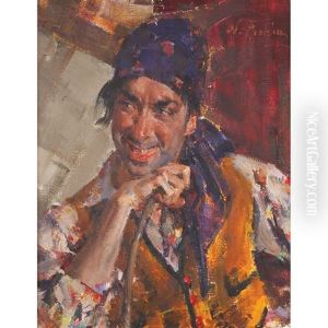 Antonio Triana As A Gypsy by Nicolai Ivanovich Fechin
