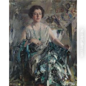 Portrait Of Duane by Nicolai Ivanovich Fechin