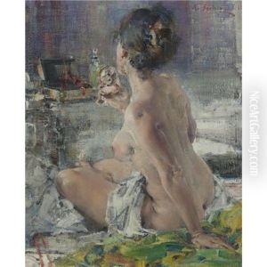 Nude Woman by Nicolai Ivanovich Fechin