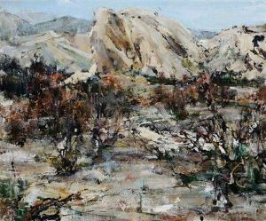 Landscape by Nicolai Ivanovich Fechin