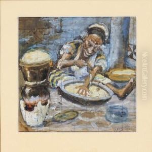 La Preparation Du Repas by Salomon Assus