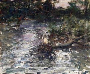 A Bend In The River by Nicolai Ivanovich Fechin