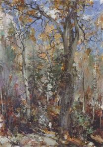 Twining Canyon by Nicolai Ivanovich Fechin