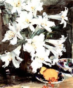Lilies by Nicolai Ivanovich Fechin