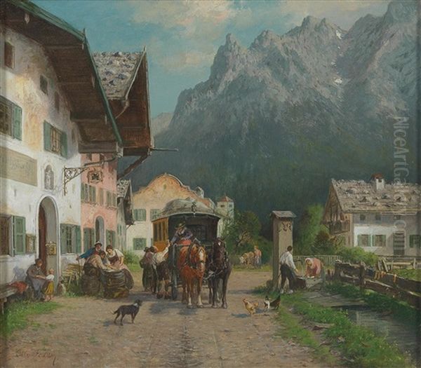 Way Station In The Mittenwald - view 1
