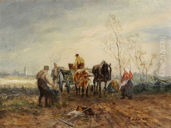 Bauern Bei Der Ernte - view 1
