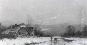 Mondscheinlandschaft by Otto Fedder