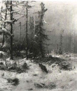 Fuchs Im Winterlichen Wald Fuchs Im Winterlichen Wald