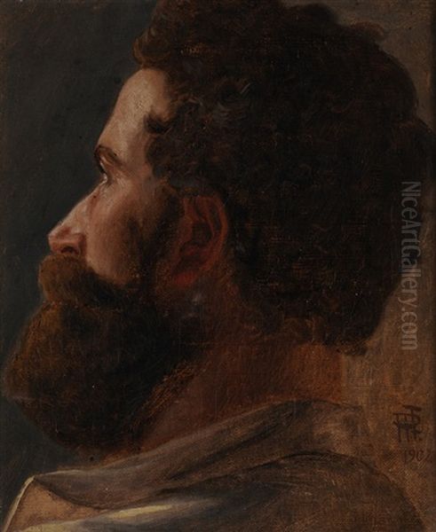 Portrait Of The Painter Hans Christiansen - view 1