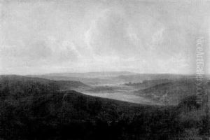 Herbstliche Landschaft by Martin Peter Georg Feddersen