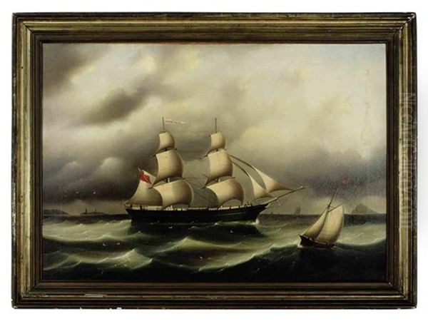 The "henrietta" At Sea - view 1