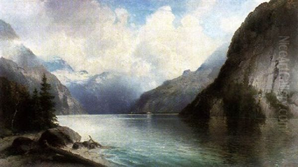 Der Konigssee Mit Blick Auf St. Bartholoma - view 1
