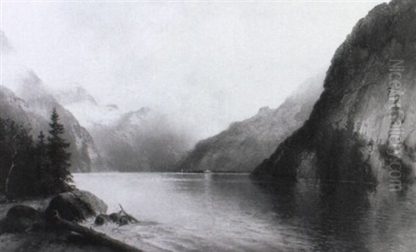 Der K"nigssee Mit Blick Auf St. Bartholom, - view 1