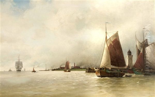 Ausfahrt Aus Dem Hafen - view 1