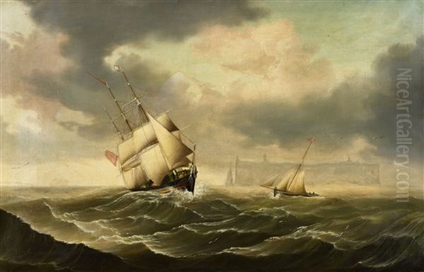 The "olbers" At Sea Near Helgoland - view 1