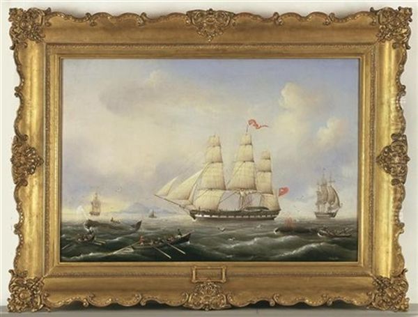 "kronprinzessin Von Hanover" Whaling In The South Seas - view 1
