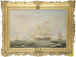 British Whaling Ships (britische Walfangschiffe)