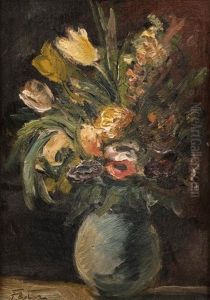 Bouquet De Fleurs by Adolphe Feder