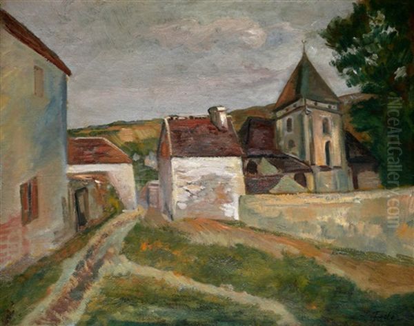 Village In France - view 1