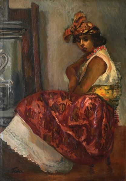 Seated Woman - view 1