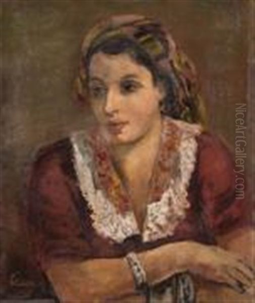 Portrait De Jeune Orientale - view 1