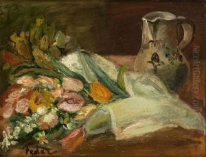 Still Life With Cut Flowers