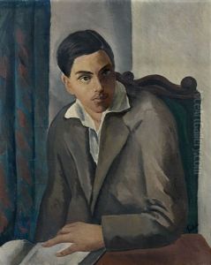 Portrait De Lucien Chalit by Adolphe Feder