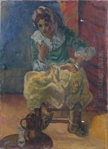 Femme Assise by Adolphe Feder