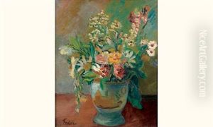 Bouquet De Fleurs by Adolphe Feder