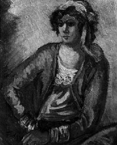 Young Woman With A Kerchief Young Woman With A Kerchief