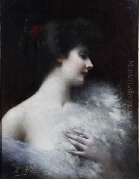 Portrait Of A Lady In White - view 1