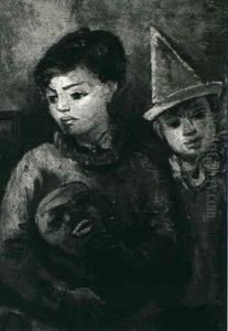 Enfants Deguises by Adolphe Feder