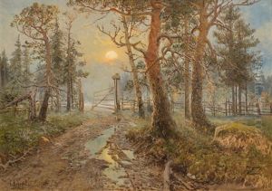 In The Forest by Simeon Fedorovich Fedorov