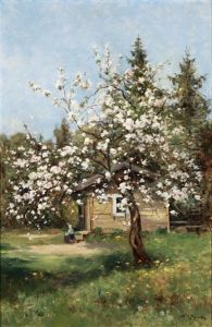 Flowering Tree by Mariya Alekseeva Fedorova