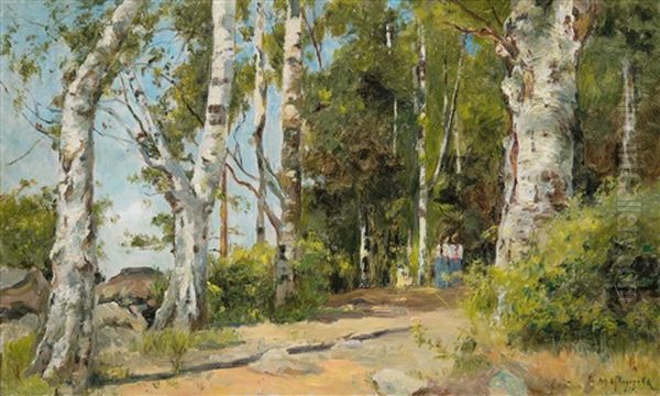 Girls On The Path - view 1