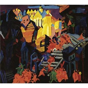Untitled (set Design) by Fedor Fedorovich Fedorovsky