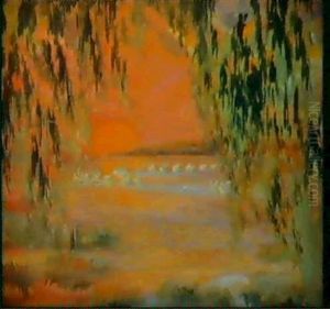 Progetto Per La Scenografia Del Lago Dei Cigni by Fedor Fedorovich Fedorovsky